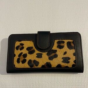 Leather book , genuine leather,cowhide wallet.